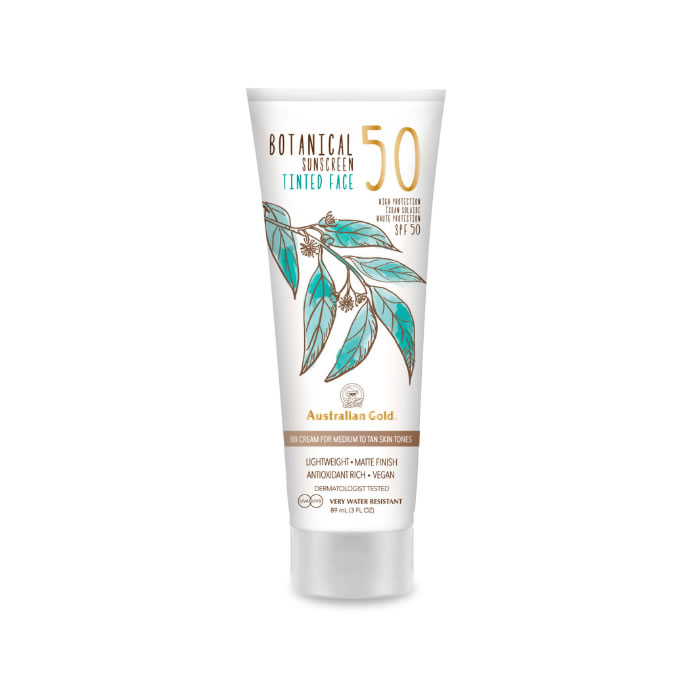 Botanical Tinted Face BB Cream Spf50 Medium Tan 88ml